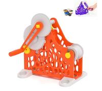 Enrouleur De Filament Pour Imprimante 3D, Bobineuse, Conception Modulaire Amovible, Enrouleur Électrique Manuel Pour Fil D'impression 3D, Fil De Soudage Et Fil À Coudre(Orange)