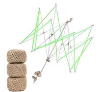 Enrouleur de Laine et Dévidoir,Accessoires pour Tissage - Support Réglable pour Dévidoir Parapluie à Laine pour Broderie Crochet Tricot,Studio Domestique et Lieu de Travail