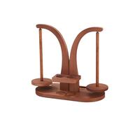 Enrouleur de laine pour crochet | Enrouleur manuel de pelote de fil | Outil de crochet rotatif à double broche pour femmes hommes artisanat crochet