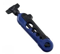 Enrouleur de ligne de pêche, bobine multifonction haute vitesse pour canne à pêche en mer (noir et bleu)