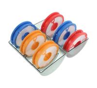 Enrouleur de Ligne de Pêche en Silicone, Bobine Ergonomique | Stockage Pré-monté, Enroulage Multifonction, pour Lignes et Bas de Ligne, Organisation Rapide du Matériel