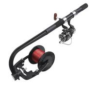 Enrouleur de ligne de pêche | Outil de lancement de moulinet de pêche compact et robuste pour les professionnels amateurs de bateau côtier