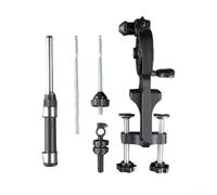 Enrouleur de ligne pour moulinets de pêche, station de bobinage portable avec tension réglable et rapport de vitesse de 3,5:1, empêche la torsion de la ligne pour un enroulement facile de la tresse