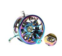 Enrouleur de pêche à cadre | Accessoire de pêche en ruisseau, support en alliage d'aluminium avec design compact de transport