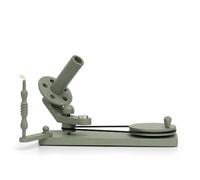 Enrouleur de pelote de fil Scheepjes avec pince de table en bois de hêtre vert - 1 pièce