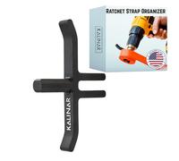 Enrouleur de Sangle à cliquet, Rouleau de Sangle et Organisateur pour Votre Camion ou Votre Maison, Accessoires pour mèches