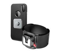 Enrouleur de téléphone avec bras de fitness : sangle élastique pour téléphone, support de maintien sécurisé | Bracelet à libération rapide pour l'exercice, accessoire de randonnée confortable, idéal