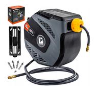 Enrouleur De Tuyau À Air Comprimé 20M Automatique 150PSI Sur Mur