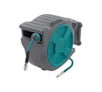 Enrouleur de Tuyau à Air Comprimé Automatique 30m + 2m avec Arrêt Intégré,