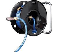 Enrouleur de tuyau à air comprimé de 20m, Diamètre du tuyau 9/15 mm, Anti Twist Brennenstuhl 1127030