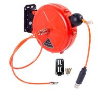 Enrouleur de tuyau à air - Enrouleur mural rétractable | Enrouleur de tuyau d'arrosage automatique | Enrouleur de tuyau d'air comprimé | Enrouleur de tuyau d'arrosage | Support de pulvérisation et