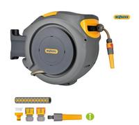 Enrouleur de tuyau Automatique HOZELOCK Fixation Murale Avec Tuyau 20 MT