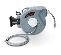 Enrouleur de tuyau d'air comprimé Lospitch, automatique, enrouleur de tuyau de 20 m, raccord 1/4", support de tuyau mural, enrouleur de tuyau, rotation à 180°