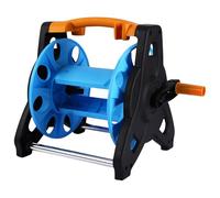Enrouleur de tuyau d'arrosage portable - Chariot de rangement roulant pour tubes d'arrosage, support de rangement compact avec poignée pour jardin, entretien de pelouse, nettoyage de parc, arrosage de