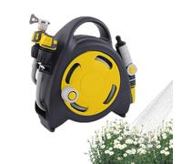 Enrouleur de tuyau d'arrosage rétractable, enrouleur de tuyau automatique rétractable - Enrouleur de tuyau pour la maison | Bobine de tuyau d'arrosage de 38 pieds, bobine de tuyau d'arrosage