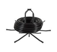 Enrouleur de tuyau réglable pour chauffage au sol avec sac | Capacité de charge de 200 kg, distributeur de bobine de tuyau pour PEX, PERT, tuyaux de chauffage et tuyaux d'eau