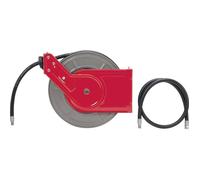 Enrouleur de tuyau - TOOLCRAFT - 15 m - Fixation murale - Bras de guidage réglable - 10 bar