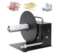 Enrouleur d'étiquettes automatique, enrouleur d'étiquettes 180 mm, enrouleur d'étiquettes à vitesse réglable, rembobinage bidirectionnel, 1 à 8 pouces/s, enrouleur d'étiquettes électrique portable