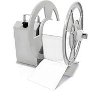 Enrouleur d'étiquettes électrique, enrouleur automatique de micro-codes-barres avec déflecteur, compatible avec des rouleaux de 120 mm de large et 230 mm de diamètre, pour divers types d'étiquettes