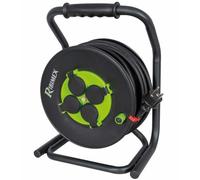Enrouleur électrique 3200w pro 25m 3x2,5 H07VV-F 4 prises