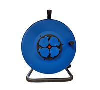 Enrouleur électrique 4 prises 25m HO7RNF 3G2.5 avec disjoncteur Prodixal by CEBA