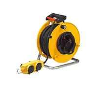 Brennenstuhl 1202461 Enrouleur Électrique Standard Pro 40m de câble H07RN-F 3G1,5, Jaune