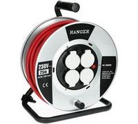 Enrouleur électrique 40m H07RN-F 3G 2,5mm2 flasque acier - HANGER - 600010 Noir G
