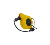 Enrouleur électrique Auto avec terre / 16A / 3 x 1,5 mm2 / 11 m HDME 047511 - Câble 3G1,5 de 9+2m, Puissance max 2000W, IP 44