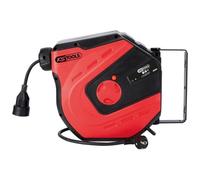 Enrouleur électrique mural, 3x2,5mm² - 15m Rouge KSTOOLS