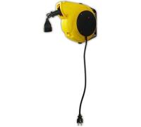 Enrouleur éléctrique mural ZENITECH 11m + 2m - câble HO5VVF - 3G1mm²