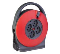 Enrouleur Électrique Poly Pool, Modèle PP2742, 4 Prises, Couleurs Rouge Et Noir
