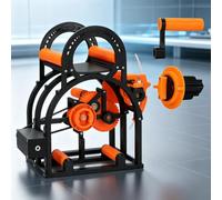 Enrouleur Électrique Pour Filament Dimpression 3d, Plateau Supérieur Pouvant Contenir De 1 À 5 Kg ; Plateau Inférieur Pouvant Contenir 1 Kg Uniquement, Pour Les Passionnés Dimpression 3d.