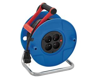 Enrouleur électrique Standard S Brennenstuhl, 4 prises, câble 30m H05VV-F 3G1,5