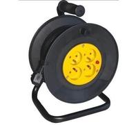 Enrouleur - GAO - Bricolage - 25m, H05VV-F 3G1,5mm², disjoncteur thermique