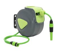 vidaXL Enrouleur mural automatique pour tuyau rétractable 10+1 m