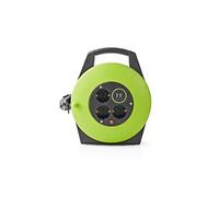 Enrouleur Rallong de Câble PECCR10UFGN Noir / Vert