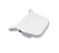 Enrouleur Sangle Pivotant Blanc pour Volet Roulant - Boîtier Compact avec Sangle Gris Clair 5,5m - Installation Facile, Faible Encombrement