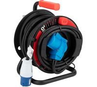 Protec - Enrouleur Schuko/CEE P17-20m