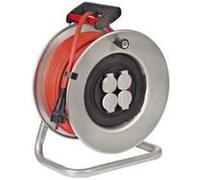 Brennenstuhl Enrouleur de câble Silver XL 40m (IP44, Cablepilot), Fabrication Française 1207951