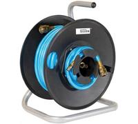 Enrouleur tuyau air comprimé 20 m Ø 11 - tuyau pneumatique renforcé Güde G02879