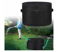 Enrouleur Tuyau Arrosage Sac pour tuyau de 45 m, Housse Pour Enrouleur De Tuyau Empêche Le Tuyau de Se tordre protection solaire, couvertures extérieures