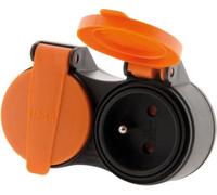 Enrouleur ZENITECH biplite 16A avec clapets de protec IP44