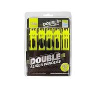 Enrouleurs à deux pôles Preston Winders 13cm jaune (x10) Jaune TU