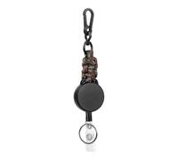 Enrouleurs de badge rétractables robustes pour cartes, porte-clés, utilisation en extérieur et au bureau, enrouleurs robustes pour le bureau