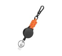 Enrouleurs De Badges Robustes Porte-clés Rétractables -mousqueton Pour Nom Carte Rétractable -mousqueton Robuste Bobines Pratiques