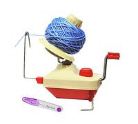 Enrouleurs de balles, fil à tricoter métier à tisser Crochet fil rapide fibre corde balle laine enrouleur trousse d'outils de bricolage, enrouleur de balle 1 fil + 1PC ciseaux (2)