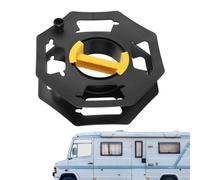 Enrouleurs de câble en métal - Contrôle haute performance - Porte-rouleau de câble pratique - Câble d'extension hexagonal haute performance - Organisateur de roulement pour bateaux, camping