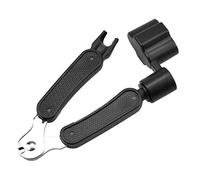 Enrouleurs de Corde pour Guitare 3 en 1 Outil de Guitare, Pince Coupante, Coupe-Corde et Extracteur e Broches de Pont, Manivelle pour Guitare, Outil de Réparation de Guitare Multifonctionnel