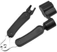 Enrouleurs de Corde pour Guitare 3 en 1 Outil de Guitare, Pince Coupante, Coupe-Corde et Extracteur e Broches de Pont, Manivelle pour Guitare, Outil de Réparation de Guitare Multifonctionnel