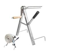 Enrouleurs de tuyau d'arrosage pour l'extérieur | Support d'eau pliable robuste en acier inoxydable | Enrouleur antidérapant avec support de suspension - Organiseur stable de 40 cm pour cour, garage